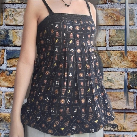 Anthropologie | Odille | bird tie tank - Picture 14 of 16